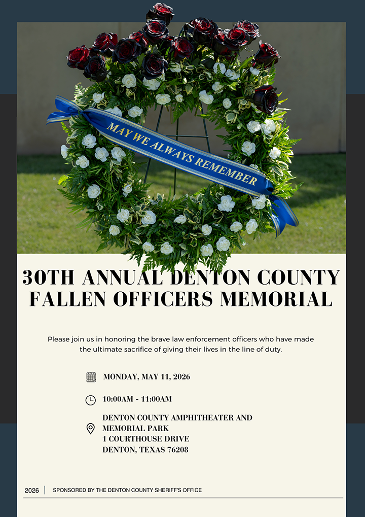 Fallen Officer Memorial Poster